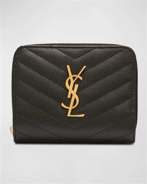 ysl leather wallet|ysl wallets best price.